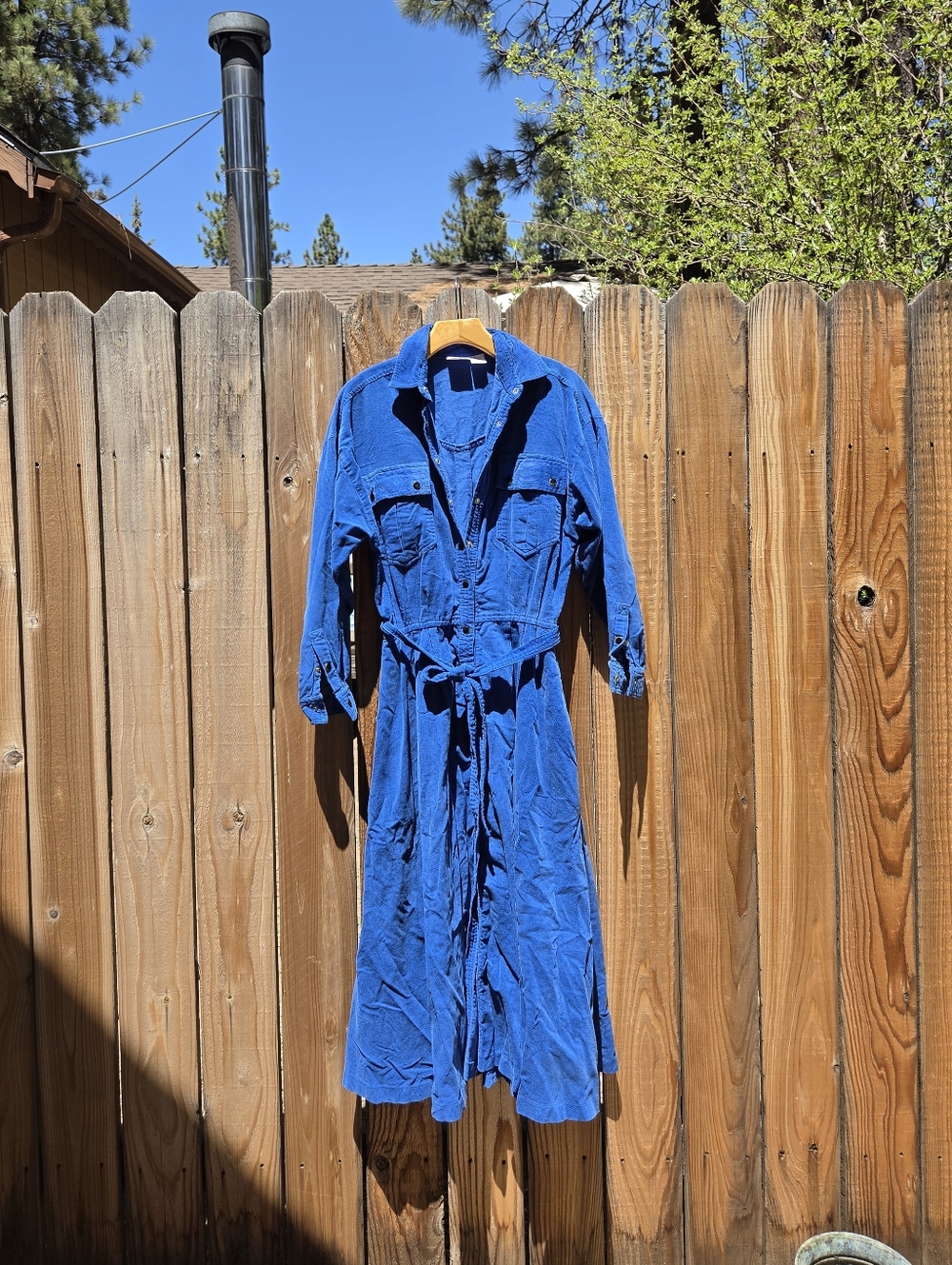 Vintage Corduroy Dress